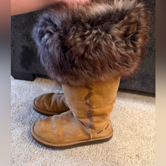 UGG Chestnut Fur Boots